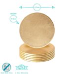 Argon Tableware 18 Piece Metallic Charger Plates Set - Image 3