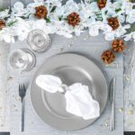 Argon Tableware 18 Piece Metallic Charger Plates Set - Image 10