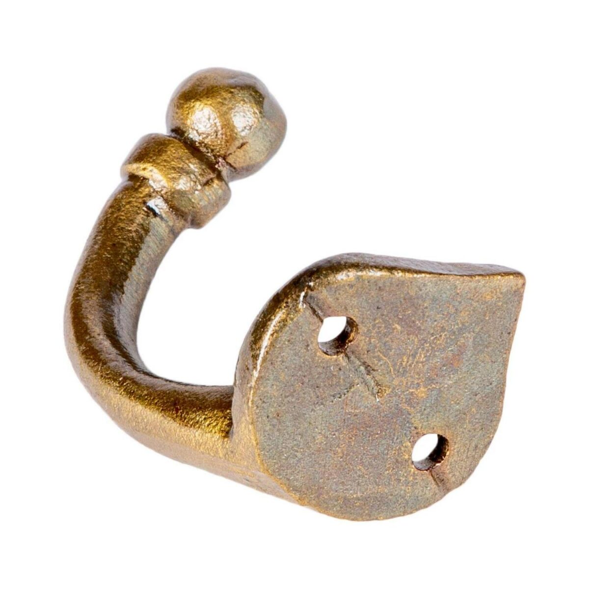 Arrow Head Hook Cast Iron Antique Vintage Style Hooks W35mm x H40mm Brass - Image 3