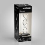 Artika Chrome Swirl LED Table Lamp - Image 8