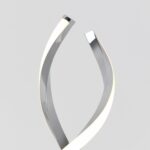 Artika Chrome Swirl LED Table Lamp - Image 6