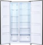 BEKO Frost Free ASL1532PX American-Style Fridge Freezer - Brushed Steel - Image 3