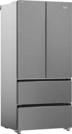 BEKO HarvestFresh Aeroflow GNE4543VPX Fridge Freezer - Stainless - Image 2