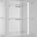 BEKO LSG4545S Tall Fridge - Matte Silver - Image 3
