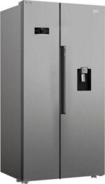 BEKO Pro ASD2542VX American-Style Fridge Freezer - Stainless Steel - Image 2