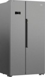 BEKO Pro HarvestFresh ASL1442VPS American-Style Fridge Freezer - Stainless Steel - Image 2