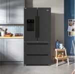 BEKO Pro HarvestFresh GNE460520DVPZ Fridge Freezer - Black Steel - Image 6