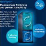 BEKO Pro HarvestFresh GNE460520DVPZ Fridge Freezer - Black Steel - Image 9