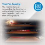 BEKO Pro RecycledNet BBXDF29300Z Electric Double Oven - Black Steel - Image 11