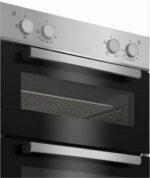 BEKO RecycledNet BBXDF21000S Electric Double Oven - Silver - Image 4