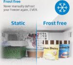 BEKO UFF4584S Undercounter Freezer - Silver - Image 4