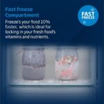 BEKO UFF4584S Undercounter Freezer - Silver - Image 6