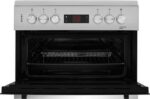 BEKO XDC663SM 60 cm Electric Ceramic Cooker - Silver - Image 11