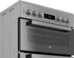 BEKO XDC663SM 60 cm Electric Ceramic Cooker - Silver - Image 5