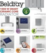 BELDRAY EH3108V2 Portable Smart Panel Heater - White - Image 5