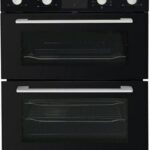BELLING BEL BI703MFC Electric Double Oven - Black