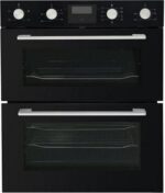 BELLING BEL BI703MFC Electric Double Oven - Black