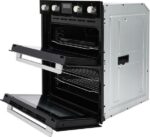 BELLING BEL BI703MFC Electric Double Oven - Black - Image 3