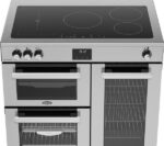 BELLING Cookcentre 90Ei Electric Induction Range Cooker - Stainless Steel - Image 4