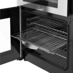 BELLING Cookcentre 90DF Dual Fuel Range Cooker - Stainless Steel and Chrome - Image 4