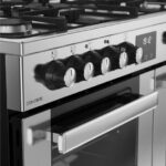 BELLING Cookcentre 90DF Dual Fuel Range Cooker - Stainless Steel and Chrome - Image 5