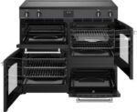 BELLING Farmhouse 100Ei Electric Induction Range Cooker - Anthracite and Chrome - Image 8