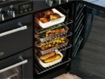 BELLING Farmhouse 90E Electric Ceramic Range Cooker - Anthracite and Chrome - Image 9