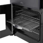 BELLING Farmhouse 90E Electric Ceramic Range Cooker - Anthracite and Chrome - Image 4