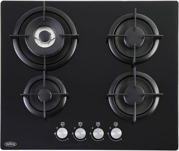 BELLING GTG603RI BLK 60 cm Gas Hob - Black