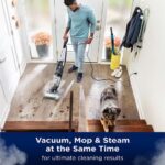BISSELL CrossWave HydroSteam Pet 3517E Upright Hard Floor Vacuum Cleaner - Black and Silver - Image 3