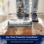BISSELL CrossWave HydroSteam Pet 3517E Upright Hard Floor Vacuum Cleaner - Black and Silver - Image 11