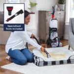 BISSELL PowerClean 2X 3112E Upright Carpet Cleaner - Grey and Red - Image 5