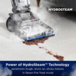 BISSELL Revolution HydroSteam 3670E Upright Carpet Cleaner - Black, Titanium and Colbalt Blue - Image 4