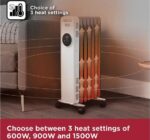 BLACK + DECKER BXRA43011GB Portable Oil-Filled Radiator - White - Image 4