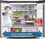 BOSCH KFN96APEAG Smart Fridge Freezer - Inox - Image 21