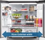 BOSCH KFN96APEAG Smart Fridge Freezer - Inox - Image 8