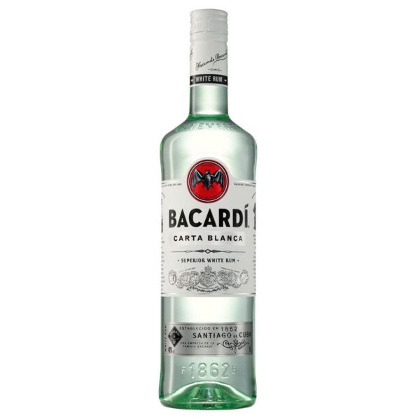 Bacardi White Rum 1L d8d89da513fd4624ffa98c21f8ee003b