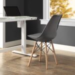 Bayside Furnishings Grey Eiffel Dining Chairs, 2 Pack - Image 6
