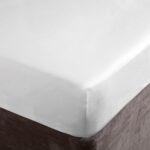 Belledorm Pure Egyptian Cotton Sateen 1000 Thread Count Bedding Bundle in 4 sizes, White - Image 3