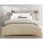 Belledorm Pure Egyptian Cotton Sateen 1000 Thread Count Duvet Cover in 4 sizes, Ivory