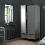 Bentley Designs Whitby Scandi Oak and Grey Double Wardrobe - Image 3