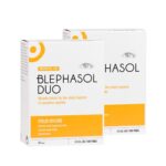 Blephasol Duo Eyelid Hygiene Solution, 2 x 100ml and 100 Pads (4 Months Supply)