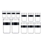 Bodum PRESSO 12 Storage Jars with Lids - Image 2