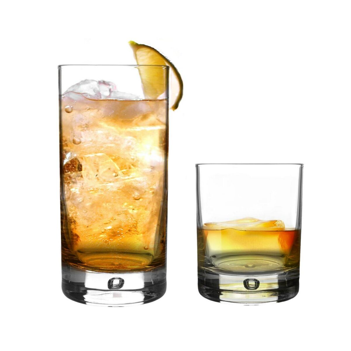 Bormioli Rocco 12 Piece Barglass Glassware Set Highball Whisky Water Clear - Image 1