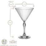 Bormioli Rocco 12x America '20s Martini Glasses Coupe Glasses Wine 250ml Clear - Image 3