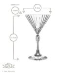 Bormioli Rocco 12x America '20s Martini Glasses Coupe Glasses Wine 155ml Clear - Image 3