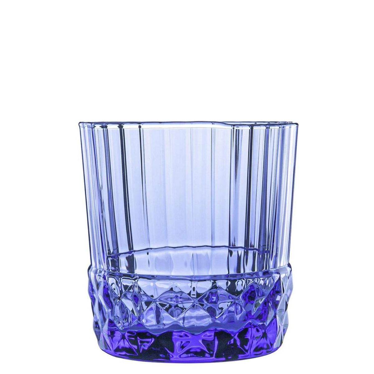 Bormioli Rocco 12x America '20s Water Glasses Whisky Cocktail 370ml Blue - Image 4