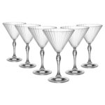 Bormioli Rocco 12x America '20s Martini Glasses Coupe Glasses Wine 250ml Clear