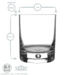 Bormioli Rocco 12x Barglass Whisky Glasses Contemporary Scotch 195ml Clear - Image 3