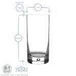 Bormioli Rocco 12x Barglass Highball Glasses Cocktail Water Tumbler 375ml Clear - Image 3